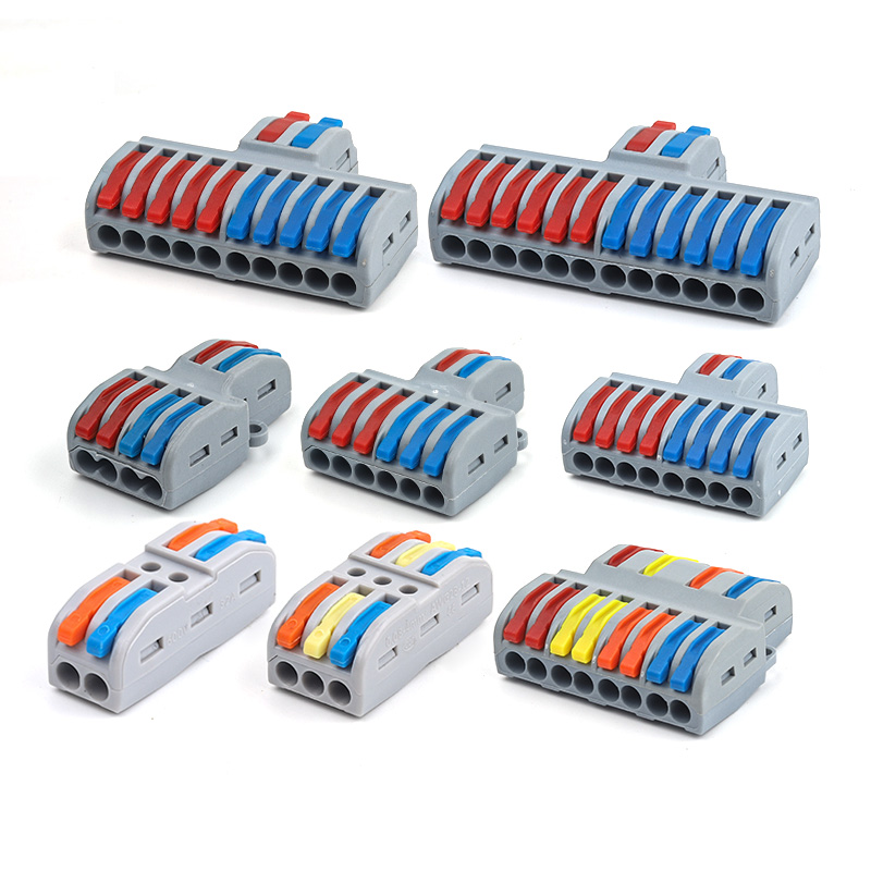 Push Fit Connector - Quick Electrical Connectors Universal Compact Push-in