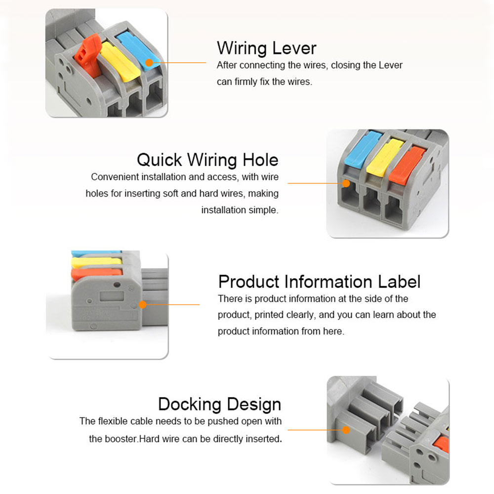 5Pcs DF-2604D Mini Docking Qui - Push Fit Connector ulasan dan harga