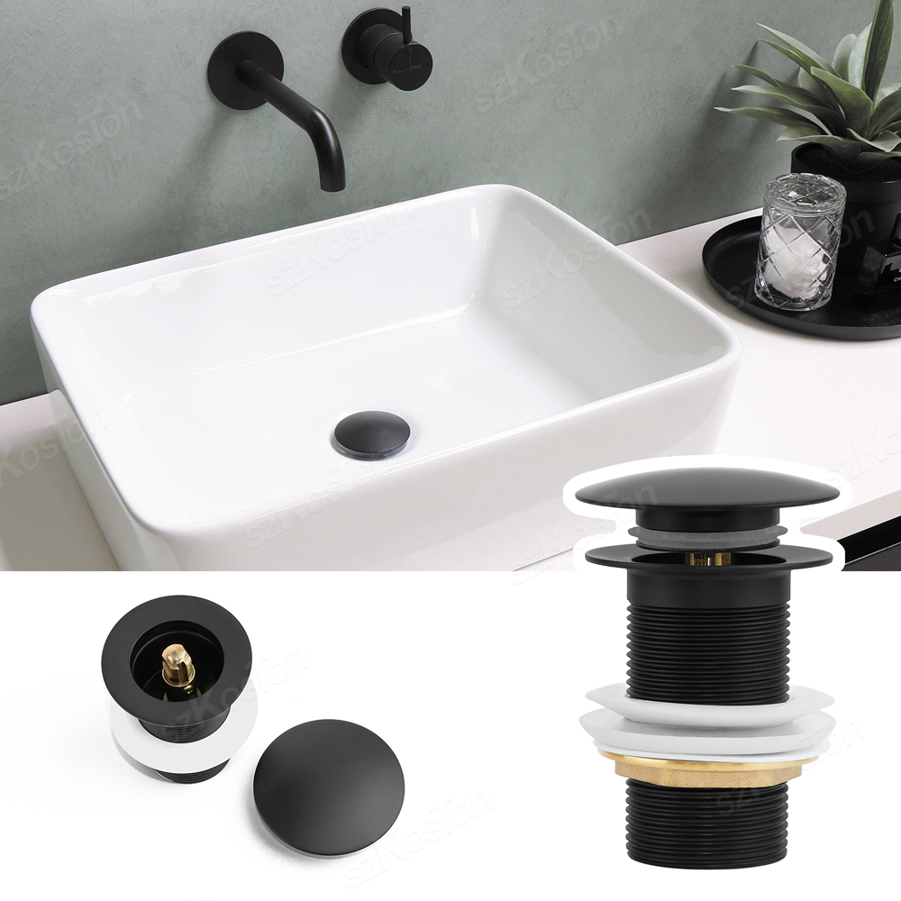 Bathroom Sink Stopper Washbasi - Overflow Pipe Clip ulasan dan harga