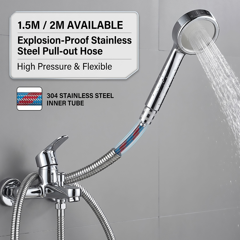 1.5M/2M Stainless Steel Braide - Flexible Hose Braided ulasan dan harga
