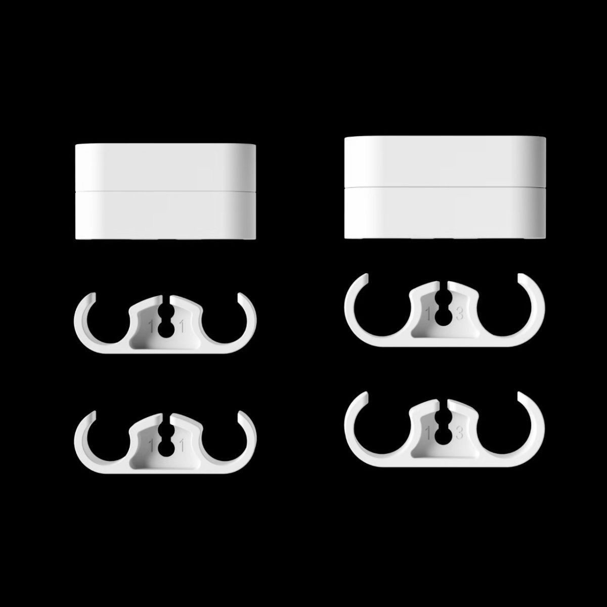Cable comb clip of water-coole - Plastic Pipe Clip ulasan dan harga