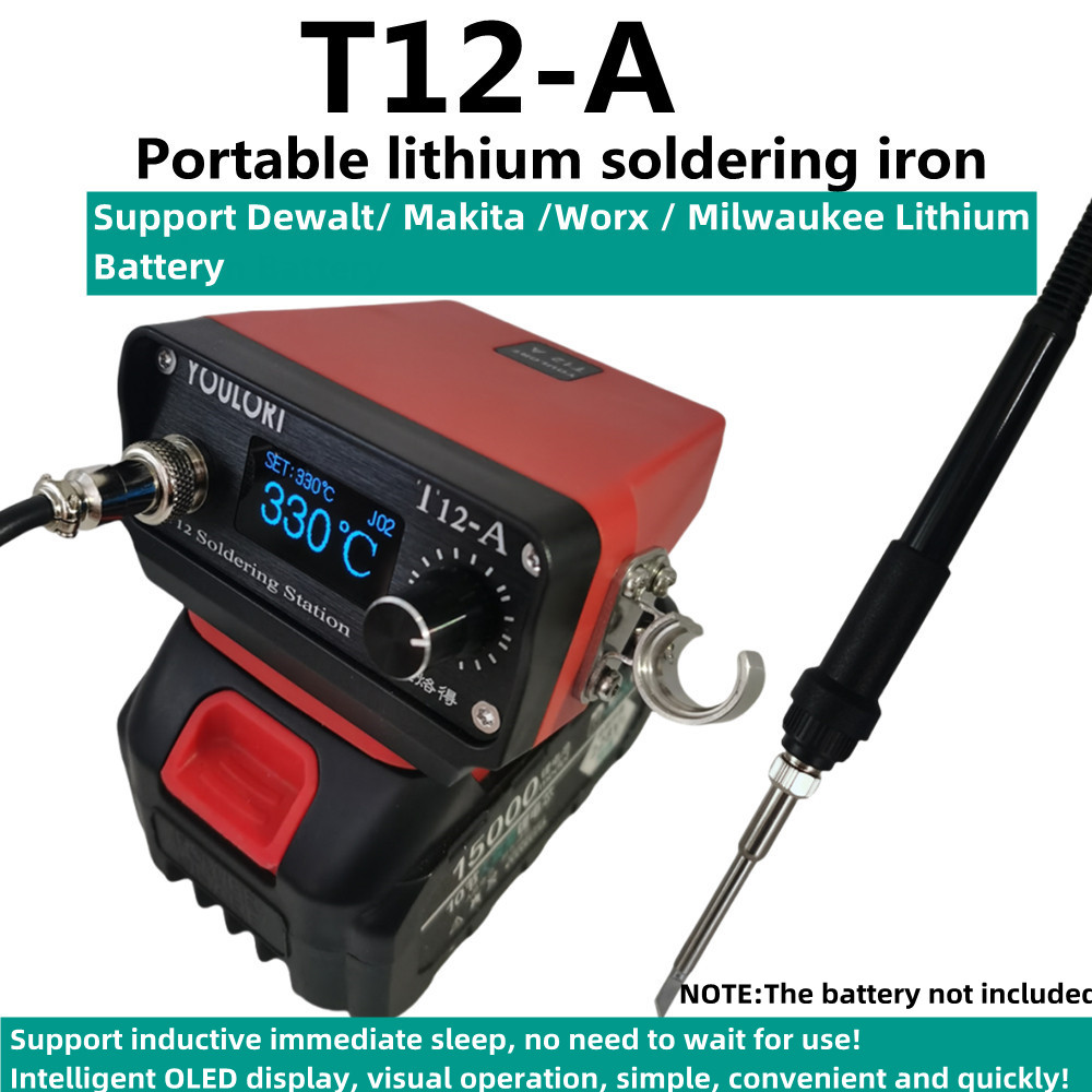 T12-A STM32 V3 Cordless Solder - Milwaukee Drill M12 Fuel ulasan dan harga