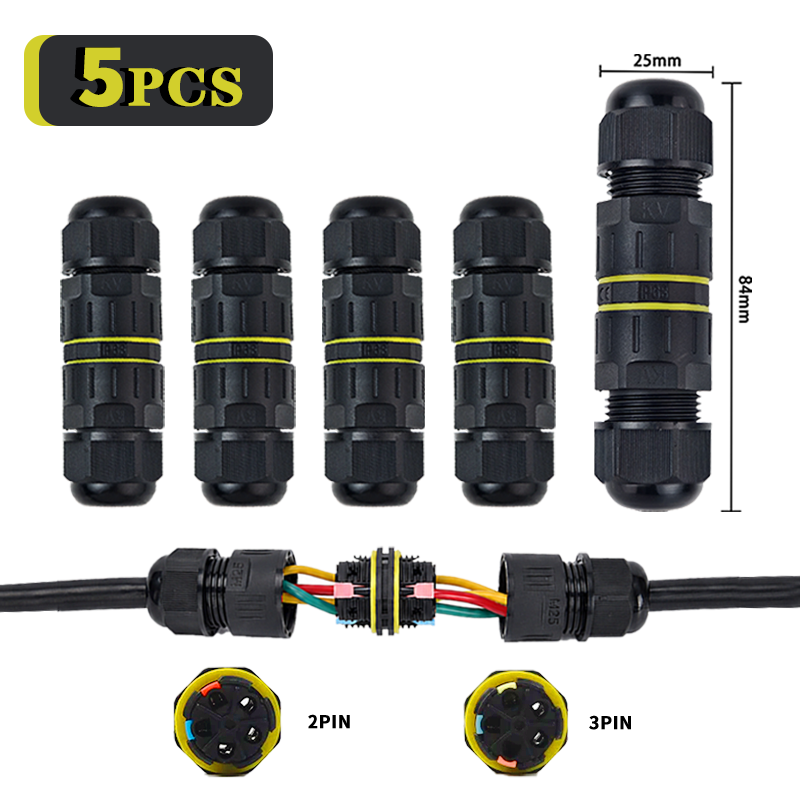 5PCS IP68 Waterproof Quick Wir - Push Fit Connector ulasan dan harga
