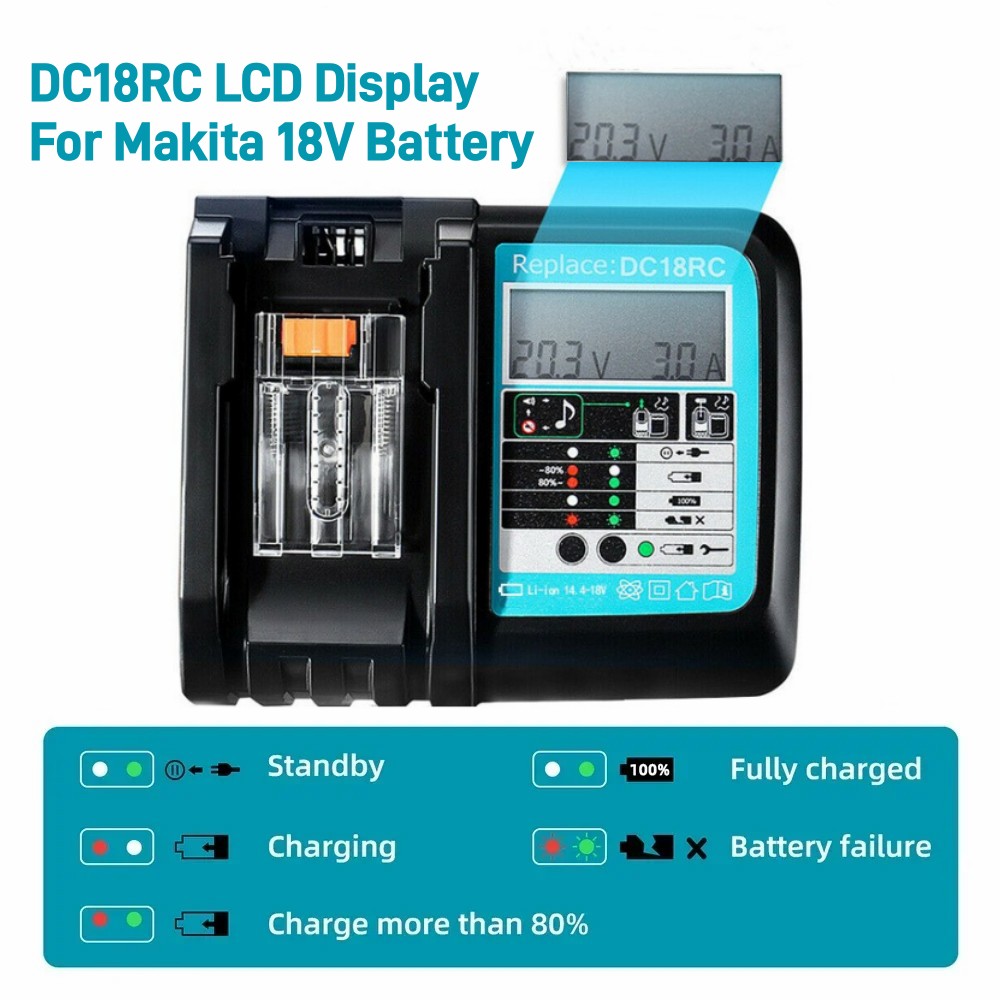 DC18RC Li-ion Battery 3A Charg - Makita Drill Hp1640 ulasan dan harga
