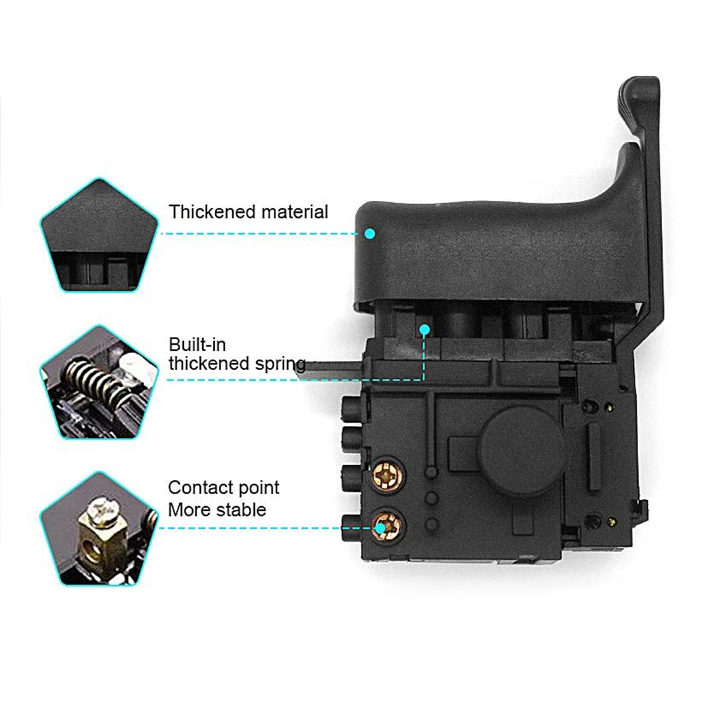 Switch replace for MAKITA HR24 - Makita Drill Hp1640 ulasan dan harga