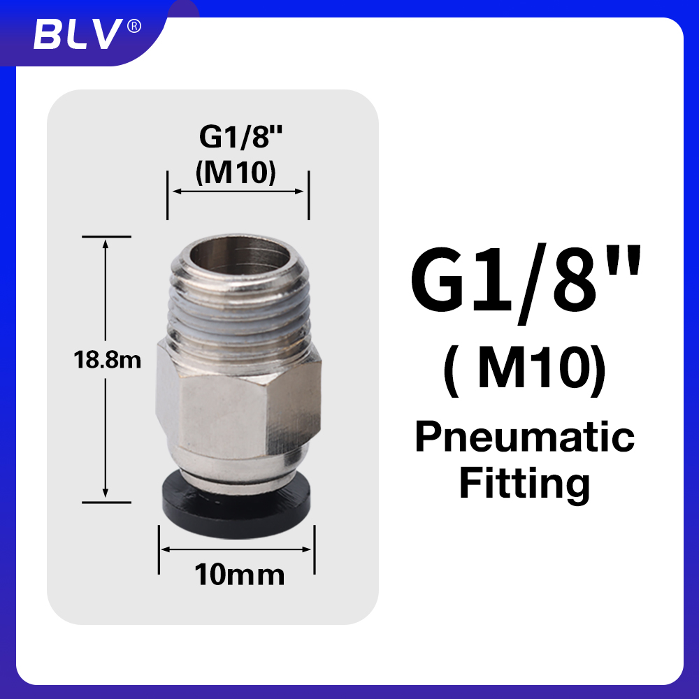 BLV® Pneumatic Fitting G1/8' / - Ptfe Tape Thread ulasan dan harga