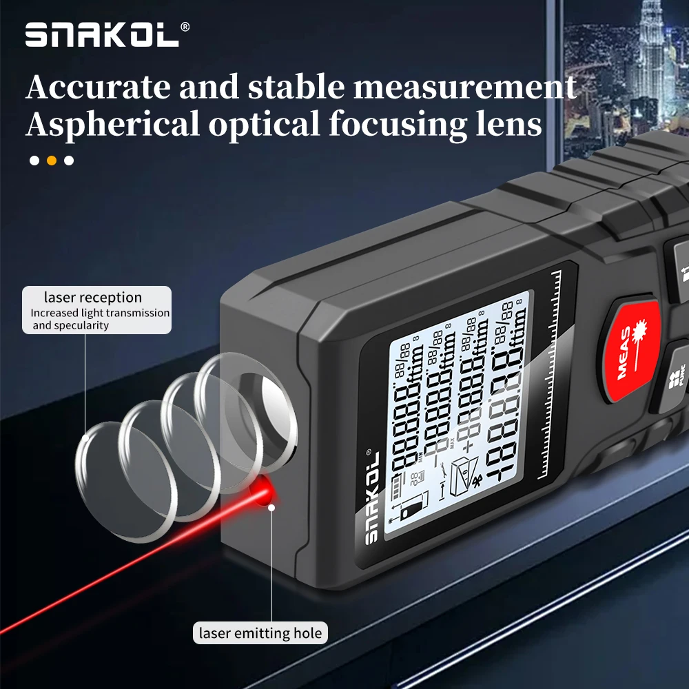 SNAKOL Laser Distance Meter 50 - Stanley Tape 25Ft ulasan dan harga